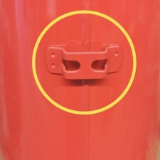 Stenski nosilec za gasilni aparat - UK / A / B