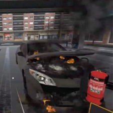 Virtualno gašenje FLAIM SYSTEM z gasilnimi aparati