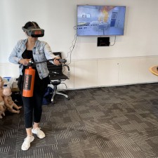 Virtualno gašenje FLAIM SYSTEM z gasilnimi aparati