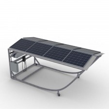 Samodejni gasilni sistem za električna vozila ecell-guard Carport