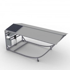 Samodejni gasilni sistem za električna vozila ecell-guard Carport
