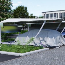 Samodejni gasilni sistem za električna vozila ecell-guard Carport